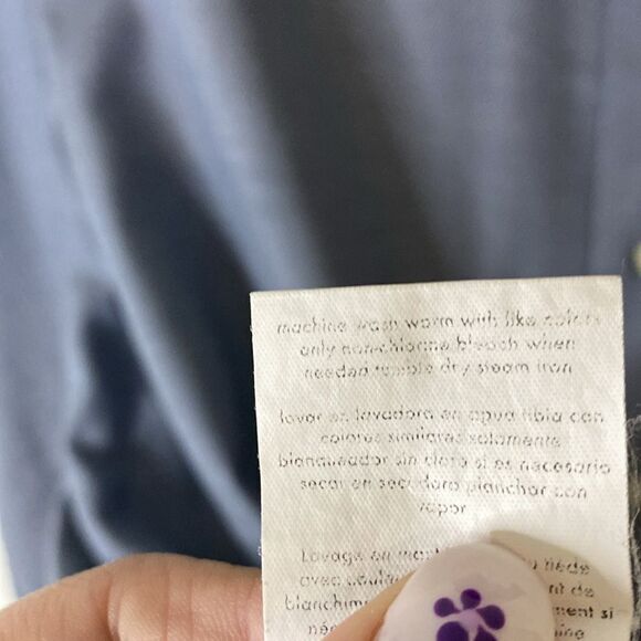 Calvin Klein- 100% cotton grey formal dress shirt -size XL - Picture 3 of 6